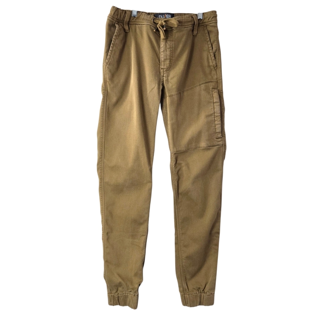 No Sweat N2X Slim Fit Jogger Pants Khaki‎ Tan Performance Gorpcore Techwear